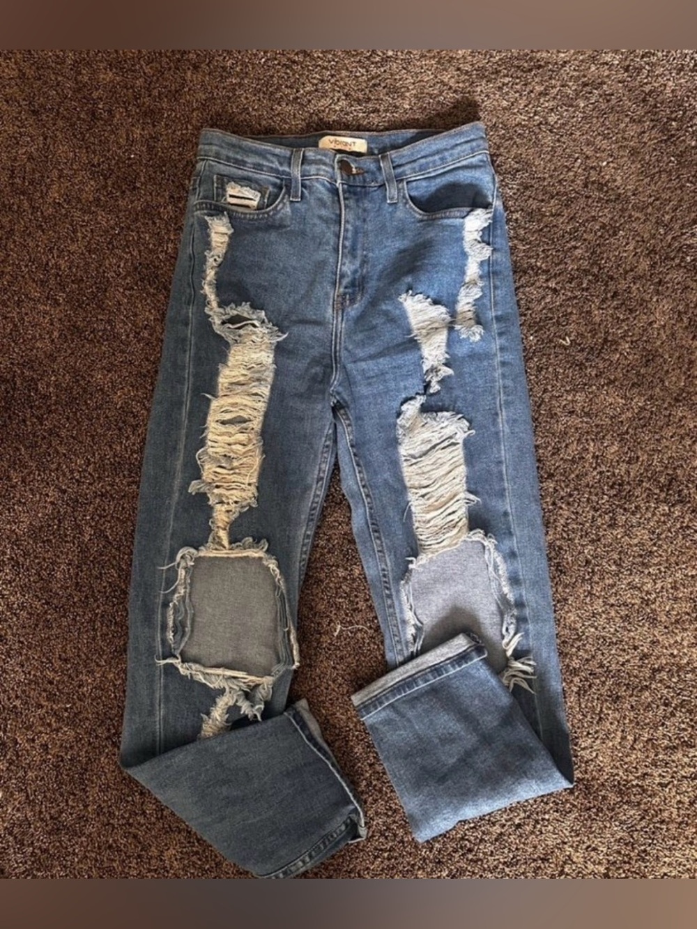 Vibrant Boyfriend Jeans Size 5 0281